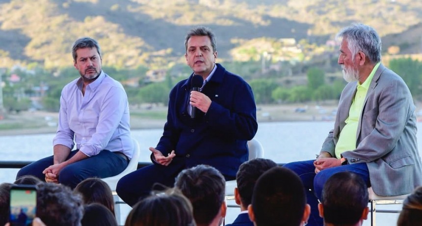 MASSA: “QUEREMOS QUE EL PREVIAJE SEA LEY Y SE TRANSFORME EN UNA POLÍTICA DE ESTADO