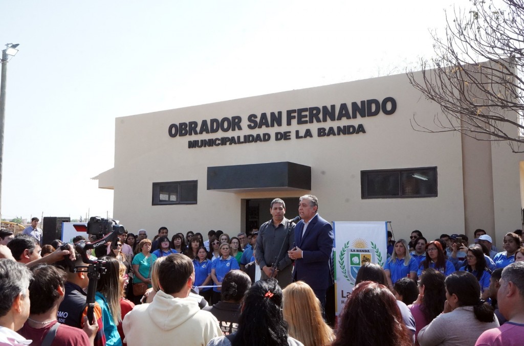 Nediani habilitó las nuevas instalaciones del Obrador San Fernando