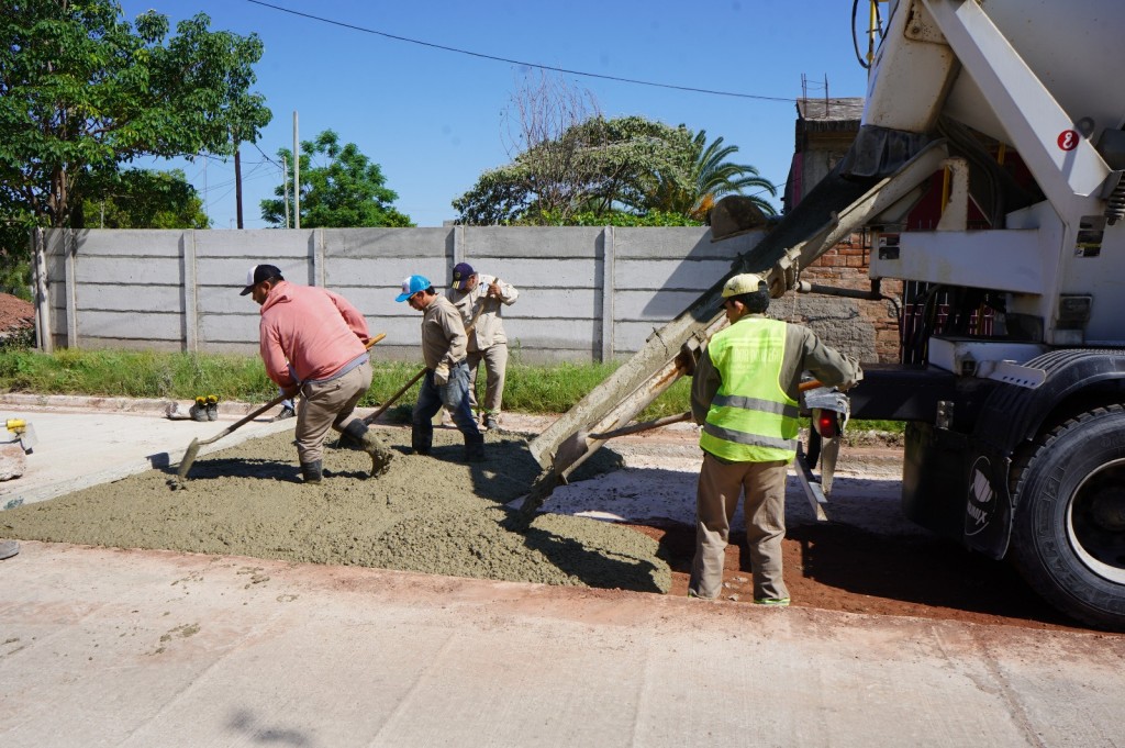 Nediani refuerza el “Plan Integral de Mejoramiento de Calles” en diferentes sectores de la ciudad 