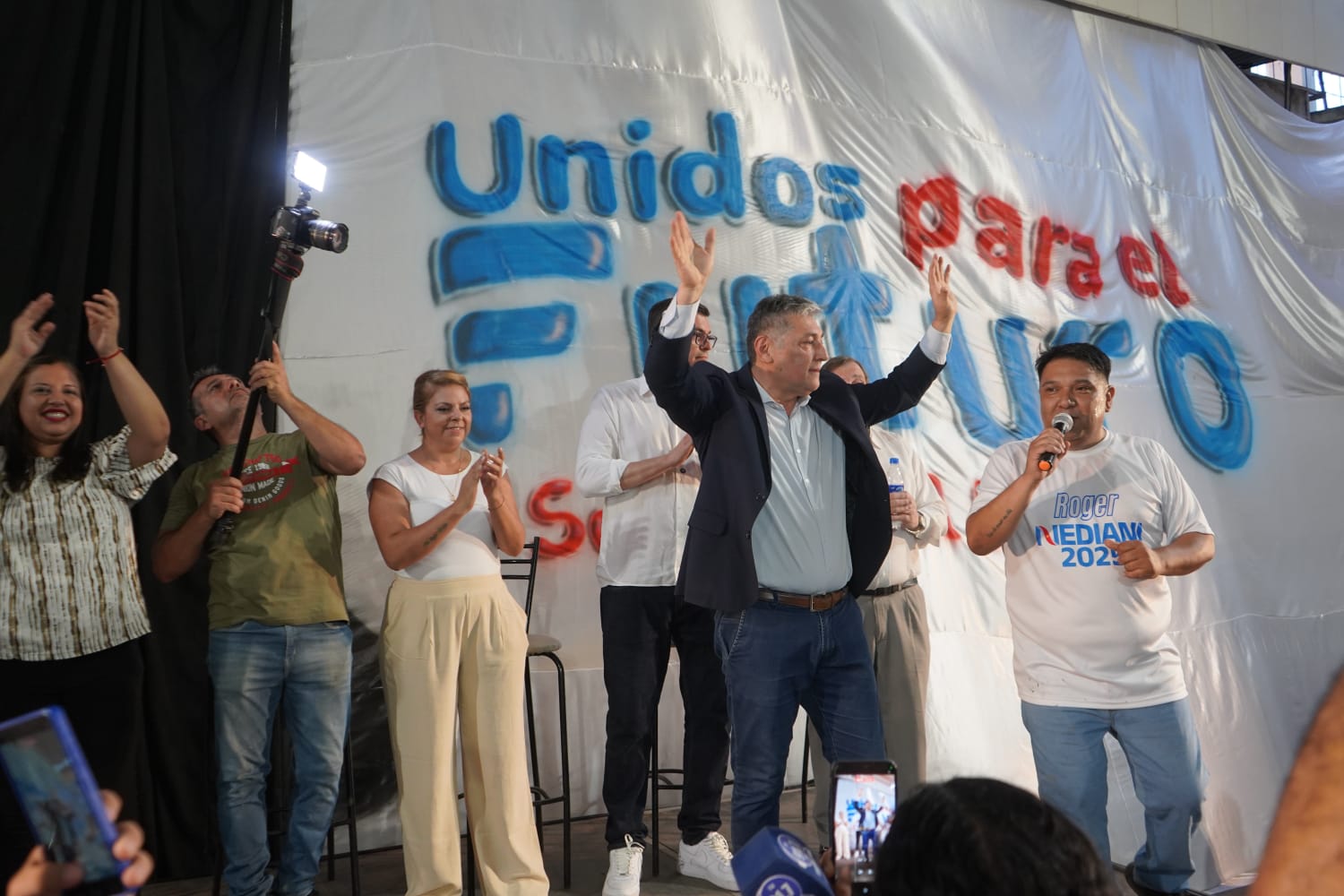 Roger Nediani encabezó un ferviente cierre de campaña con un fuerte mensaje de unidad y desarrollo para Santiago del Estero