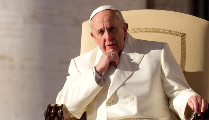 Francisco rez&oacute; por el Chapecoense en la audiencia p&uacute;blica