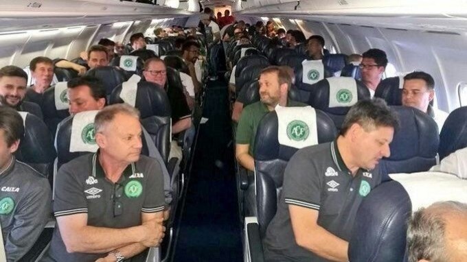 Se estrell&oacute; el avi&oacute;n del Chapecoense en Colombia