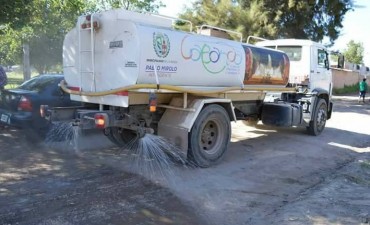  La comuna triplic&oacute; la capacidad operativa del &aacute;rea de riego para cubrir toda la ciudad