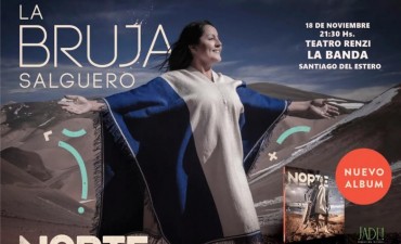 &ldquo;La Bruja&rdquo; Salguero presentar&aacute; su &aacute;lbum &ldquo;Norte&rdquo; en el Renzi
