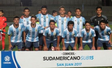 Argentina goleó a Perú y definirá el Sudamericano Sub-15 ante Brasil
