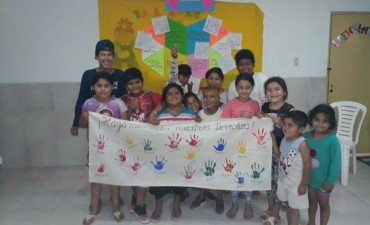 Municipio y Naci&oacute;n promueven los derechos de los ni&ntilde;os en el barrio Sarmiento