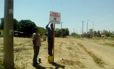 Se realiz&oacute; un nuevo operativo para recuperar espacios municipales sobre calle Rebotaro