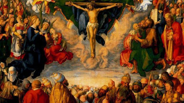 La iglesia recuerda hoy la festividad de todos los santos 