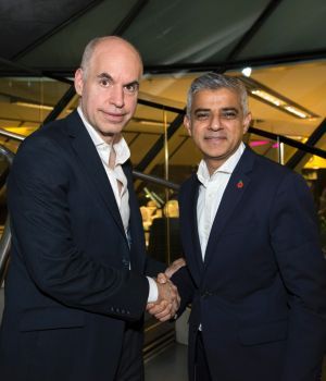 Larreta se reuni&oacute; con el alcalde de Londres y visit&oacute; la Villa Ol&iacute;mpica