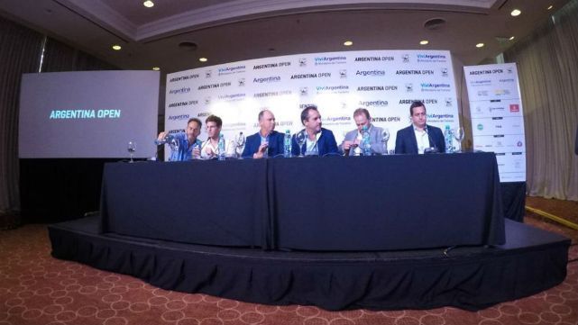Presentaron el Argentina Open con dos Top Ten