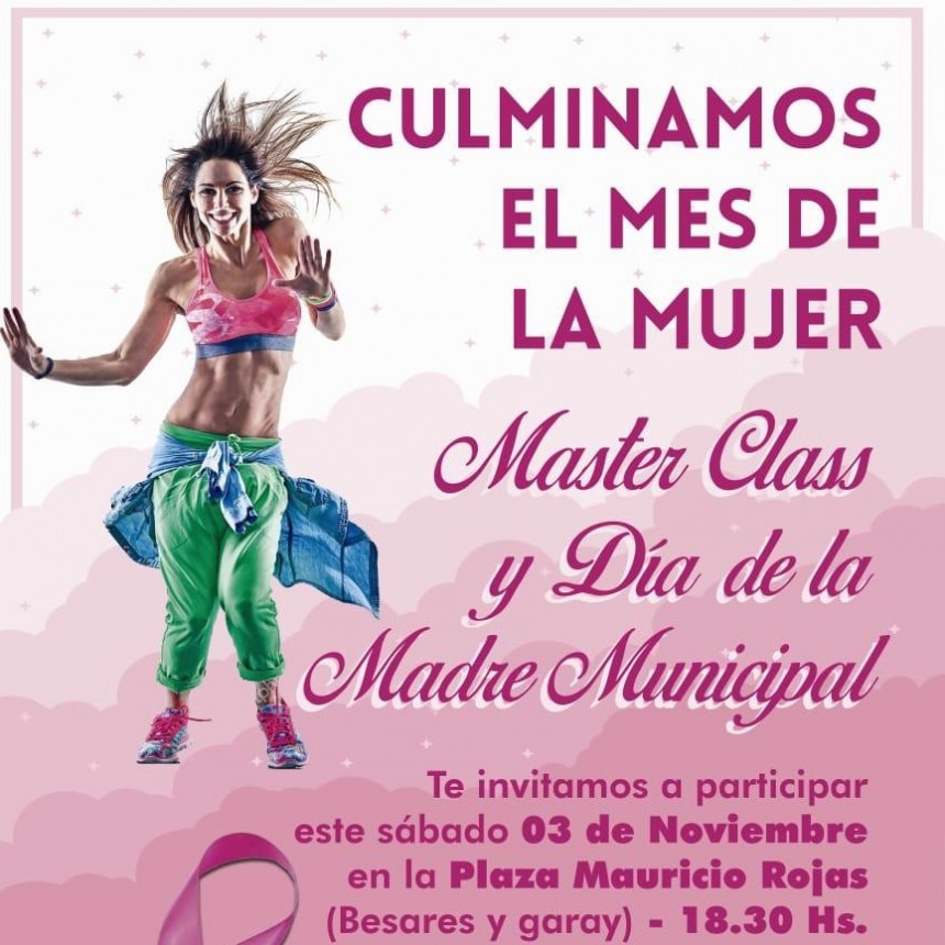 Las madres municipales celebrar&aacute;n su d&iacute;a con una master class