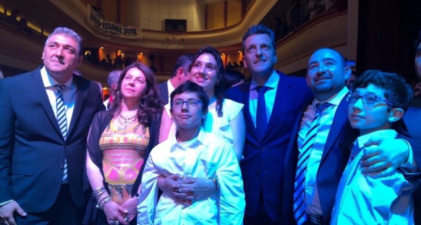 Pablo Mirolo asumi&oacute; un nuevo mandato con Sergio Massa como invitado especial