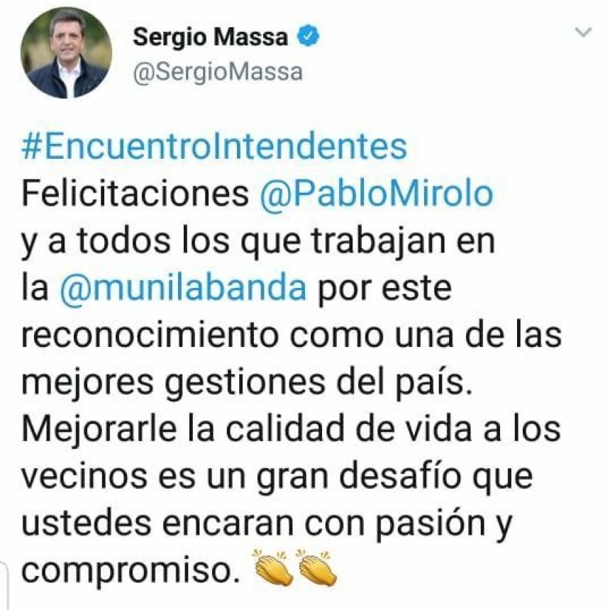 Massa y Mirolo respaldaron la construcci&oacute;n de una alternativa federal