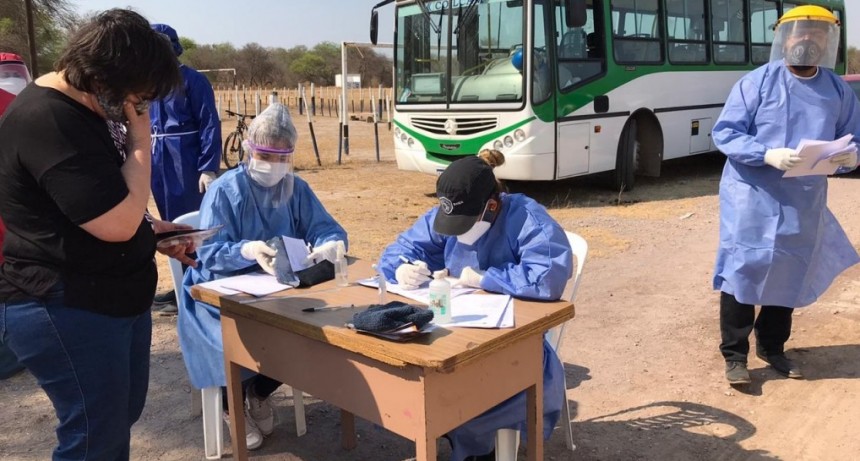 La comuna realiz&oacute; un operativo de rastrillaje de Covid 19 en La Guarida