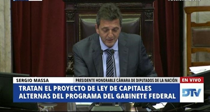 Sergio Massa destac&oacute; a La Banda como una de las &ldquo;capitales alternas&rdquo; de Argentina