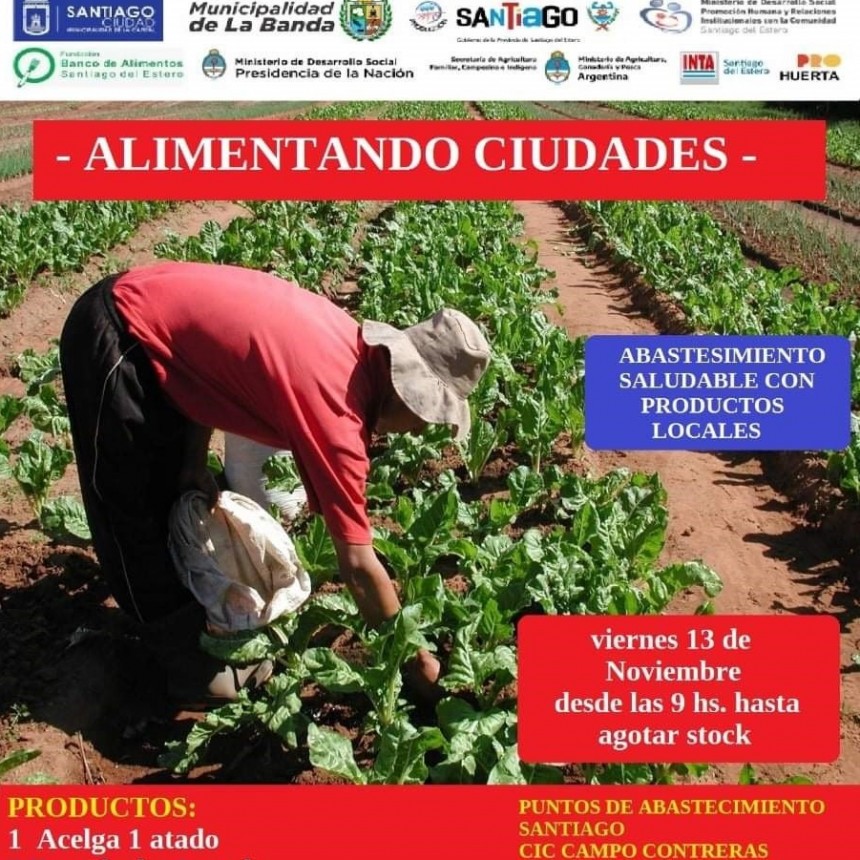 Este viernes se har&aacute; una nueva jornada de  &ldquo;Alimentando las ciudades