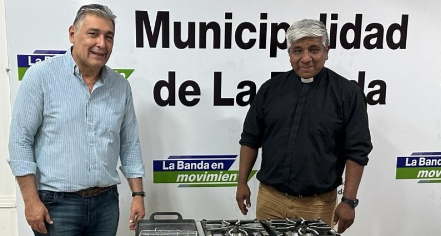 El municipio realizó un importante donativo para el comedor de la Parroquia Santiago Apóstol 
