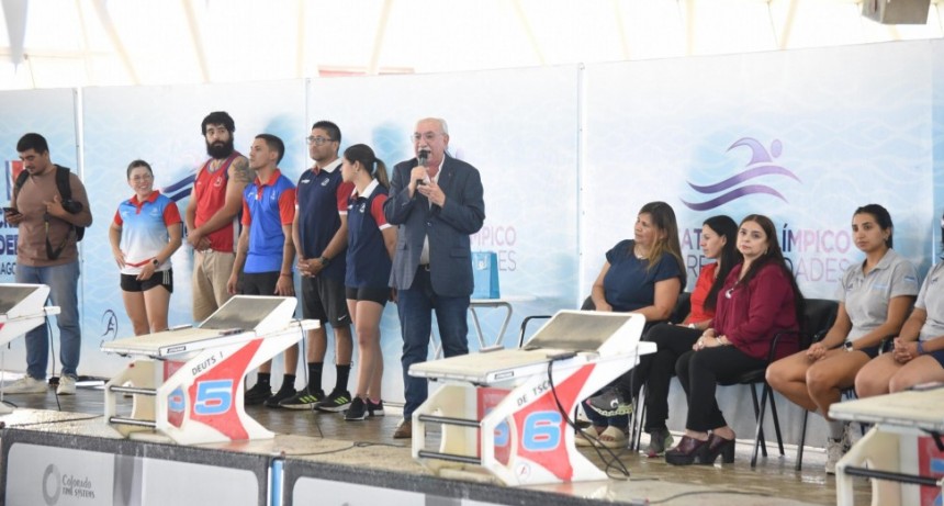 Se realizó la apertura oficial del Torneo Primavera de Natación 2025 en el Natatorio Madre de Ciudades