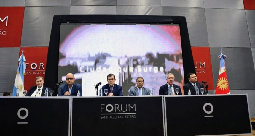 Zamora participó de la apertura del 39° Seminario Nacional del Presupuesto Público