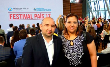 Mirolo particip&oacute; del lanzamiento del Festival Pa&iacute;s 17 que trasmitir&aacute; La Salamanca por la Televisi&oacute;n P&uacute;blica