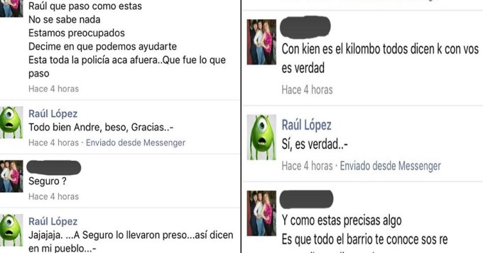 Asesino de Mor&oacute;n chate&oacute; con vecina antes de suicidarse