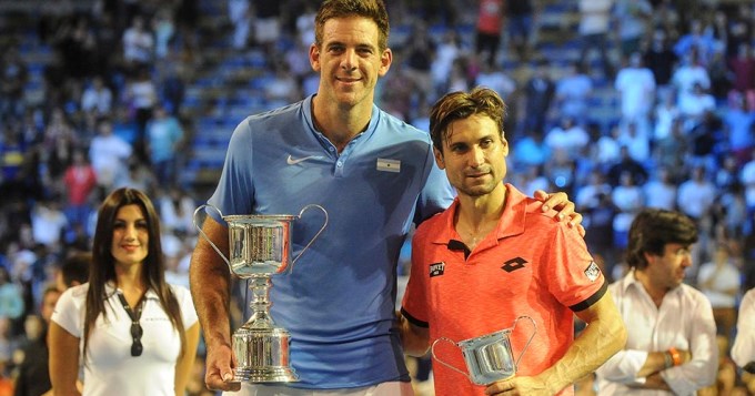 Del Potro se reencontr&oacute; con el p&uacute;blico argentino y venci&oacute; a Ferrer