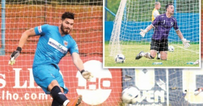 Incre&iacute;ble gol de arco a arco de Sportivo Barracas