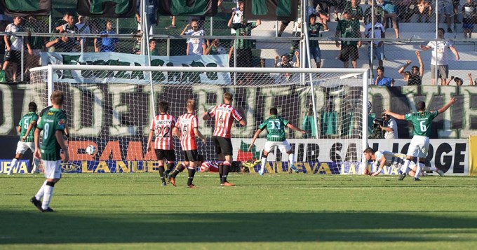 Los sanjuaninos pincharon al puntero 