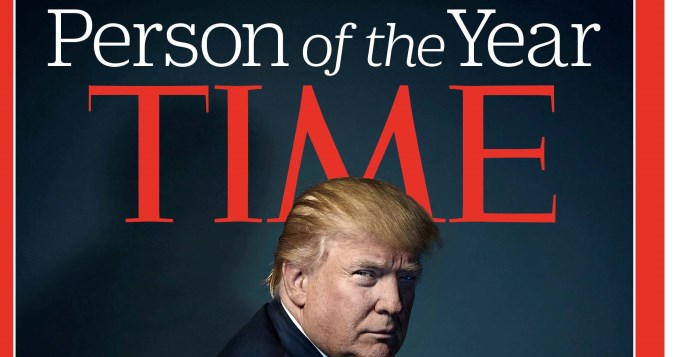 Trump, elegido personaje del a&ntilde;o para la revista Time