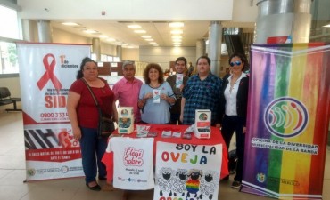 La lucha contra el Sida moviliz&oacute; a diferentes &aacute;reas municipales para generar conciencia en la poblaci&oacute;n  