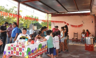 La comuna inaugur&oacute; el tinglado del comedor y merendero del barrio 17 de Octubre