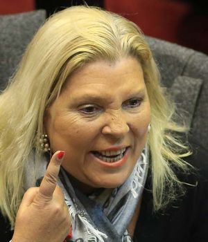 Carri&oacute; tild&oacute; de golpistas a los que se oponen a la reforma previsional