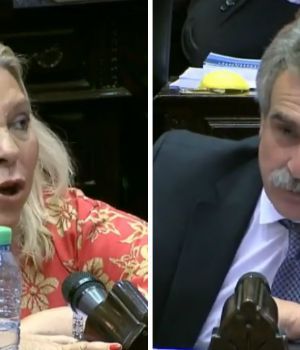Fuerte cruce entre Carri&oacute; y Rossi