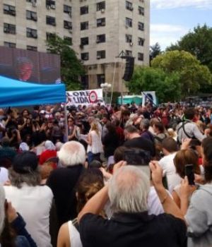 Incidentes en el inicio de la lectura de la sentencia ESMA