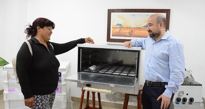 Una vecina del barrio Centro fue beneficiada a trav&eacute;s del Programa Emprendiendo Sue&ntilde;os