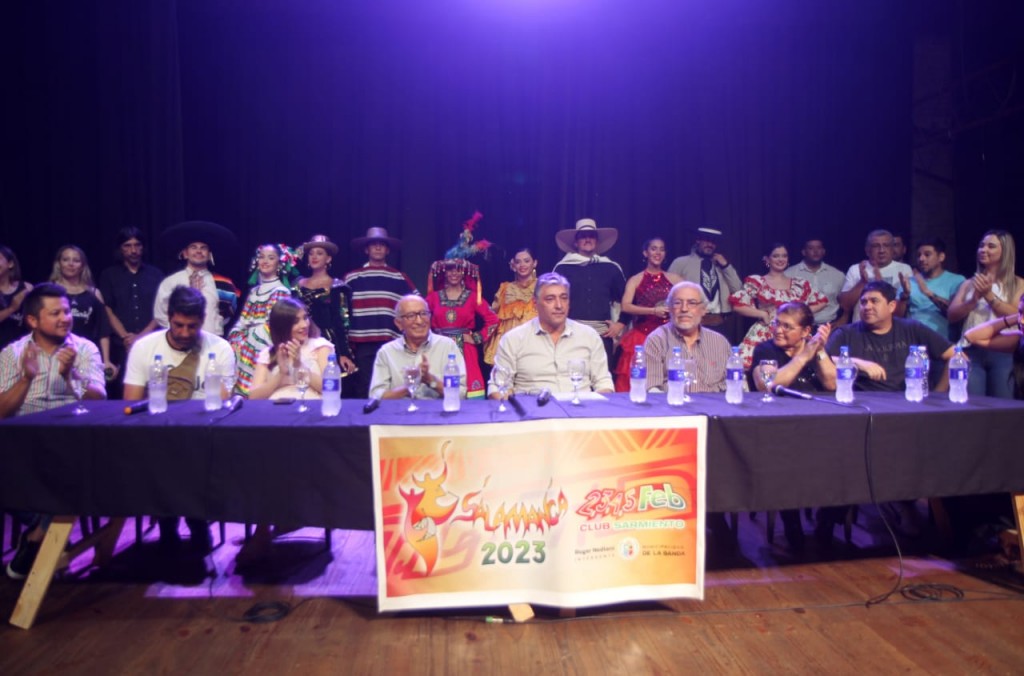 Nediani encabezó la presentación de la XXXI edición del Festival Nacional de La Salamanca 
