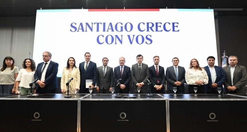 El gobernador Elías Suárez realizó el lanzamiento del Programa Capacitación y Formación laboral de jóvenes “Santiago crece con vos”